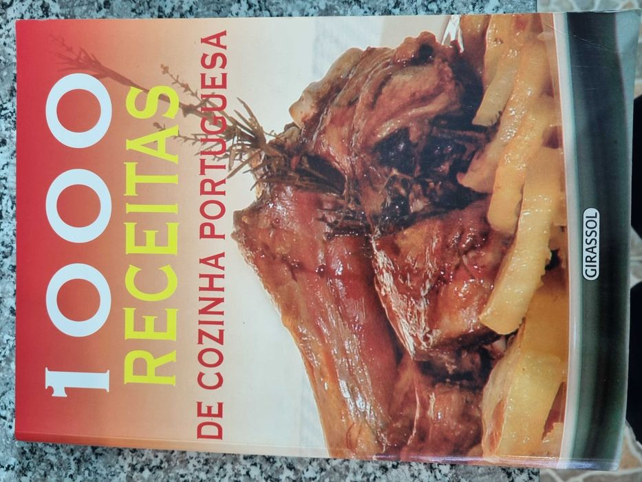 Livro "1000 receitas de cozinha portuguesa"
