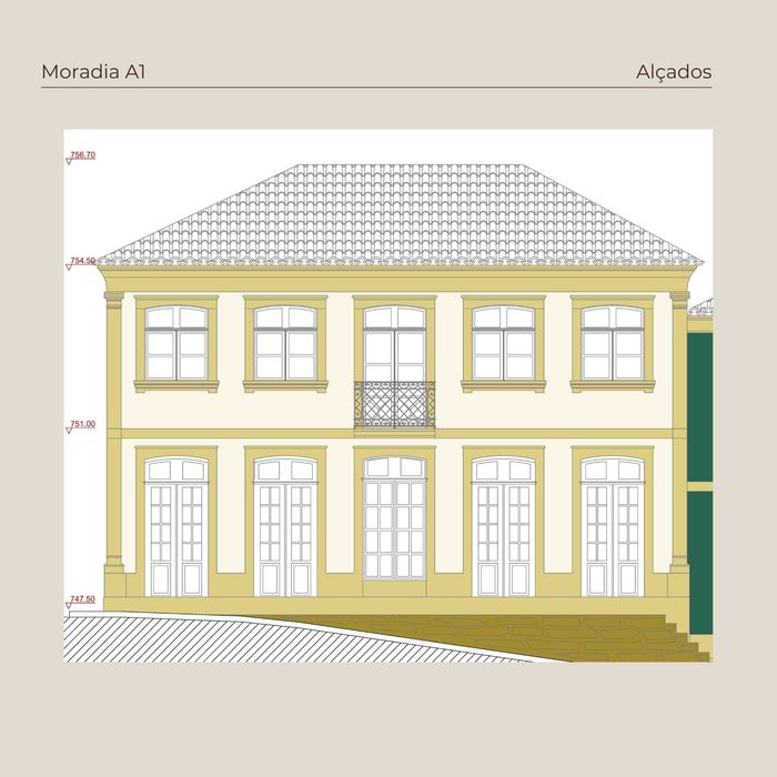 Moradia T3 em construção | Centro histórico da vila