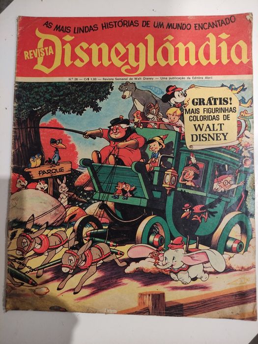 Livros BD Revistas Disneylandia (Raros)