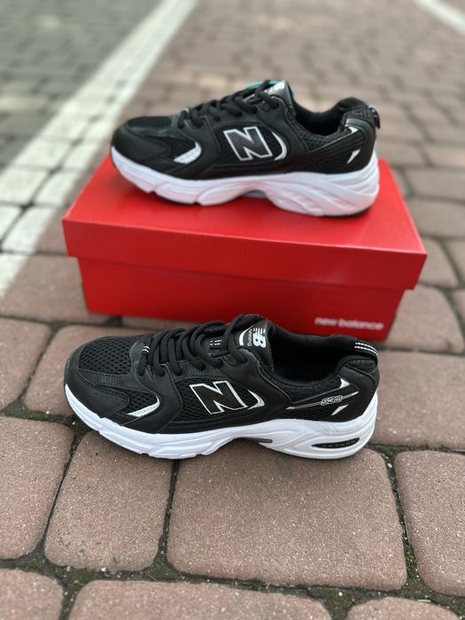 Кросівки New balance 530 black чорні ньюбеланс унісекс чоловічі жіночі