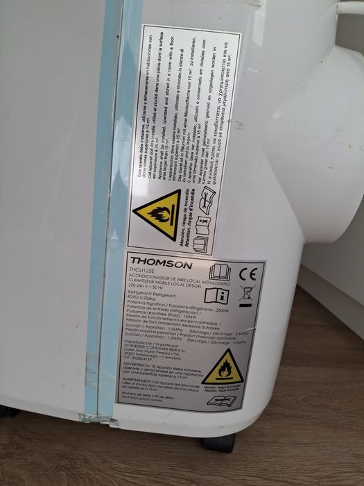 Ar Condicionado Portátil Thomson THCLI125E