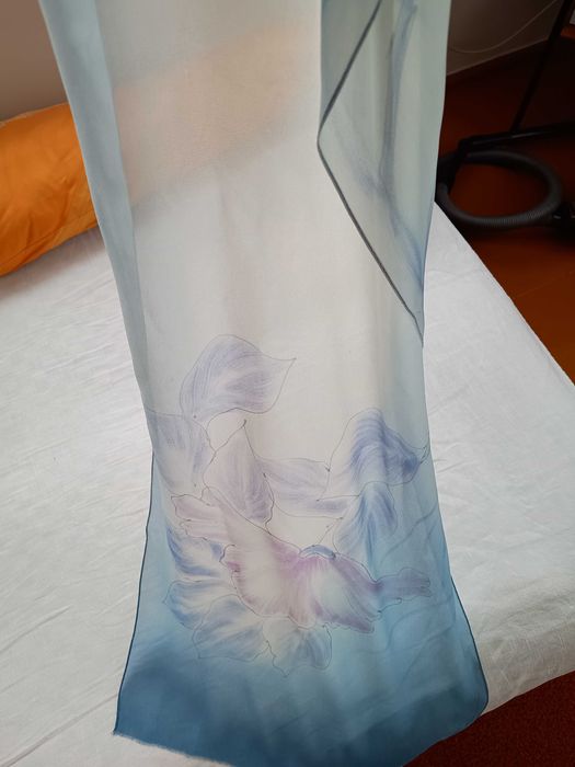 Szal jedwab 155x50 cm