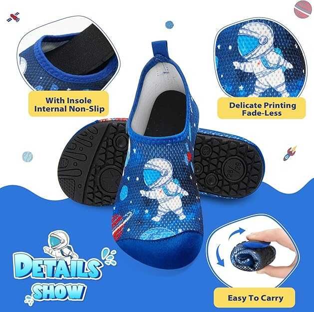Szybkoschnące buty plażowe do wody dla dzieci