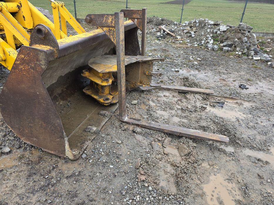 Koparko Ładowarka JCB 3CX. Napęd 4x4, Widły, Mocna