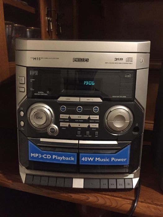 Aparelhagem Philips Mini Hi-Fi FW M15