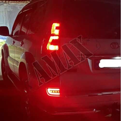 Габариты заднего бампера диодные (TRD Design) Toyota Prado 120 (03-08)