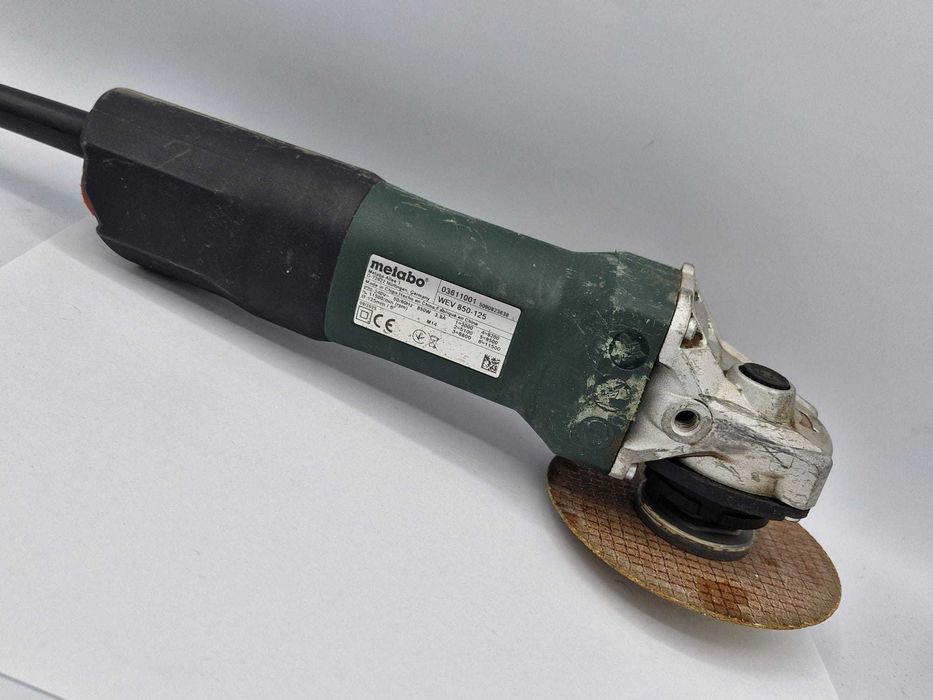 Szlifierka kątowa Metabo WEV 850-125