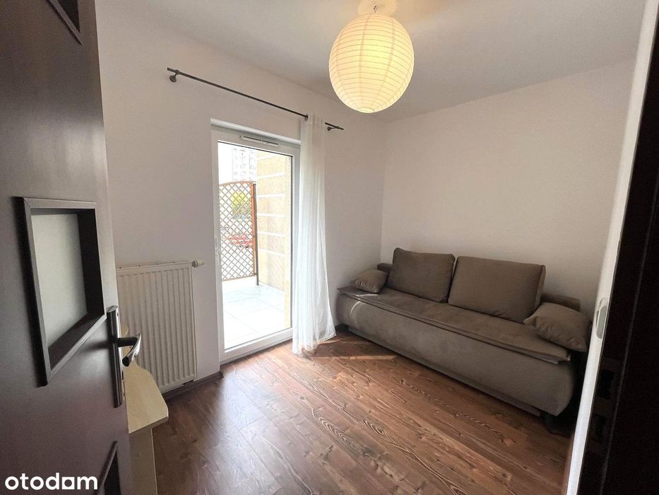 Komfortowe 2–Pok, Apartamentowiec/Parter/Taras, Leszno–Armii Krajowej