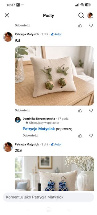 Zestaw kolczyków