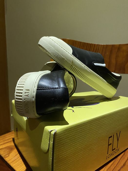 Sapatos Tenis sapatilhas Fly London 38 pretas, Novas
