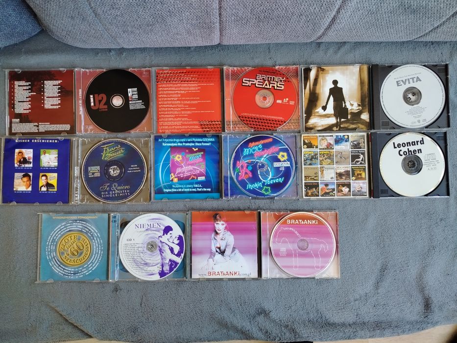 8 płyt CD oryginalne dobry stan