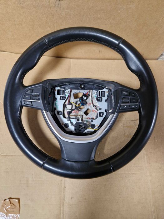 Kierownica skórzana multifunkcja BMW 5 F11