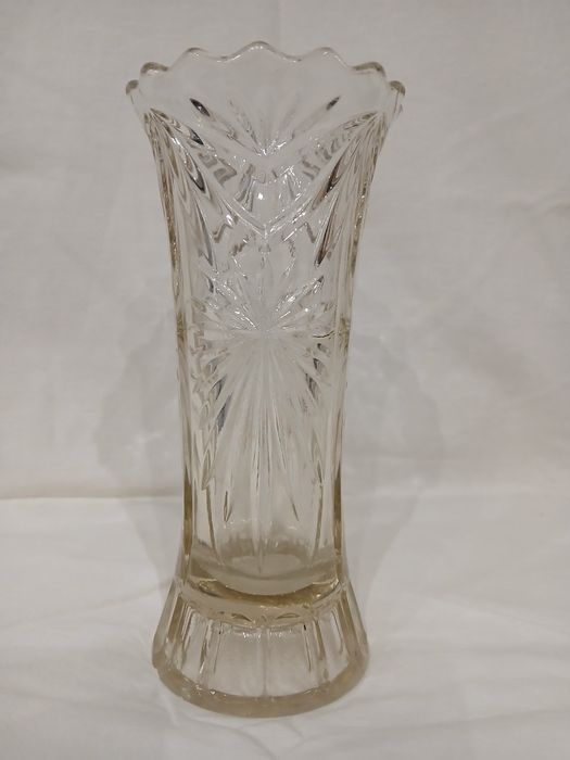 Wazon szklany retro .