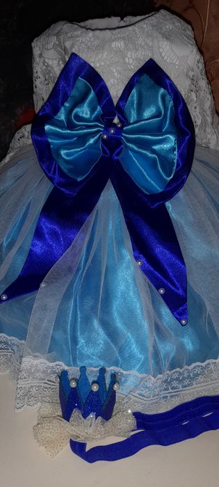 Сукня на рік, пов'язка (корона) електрик