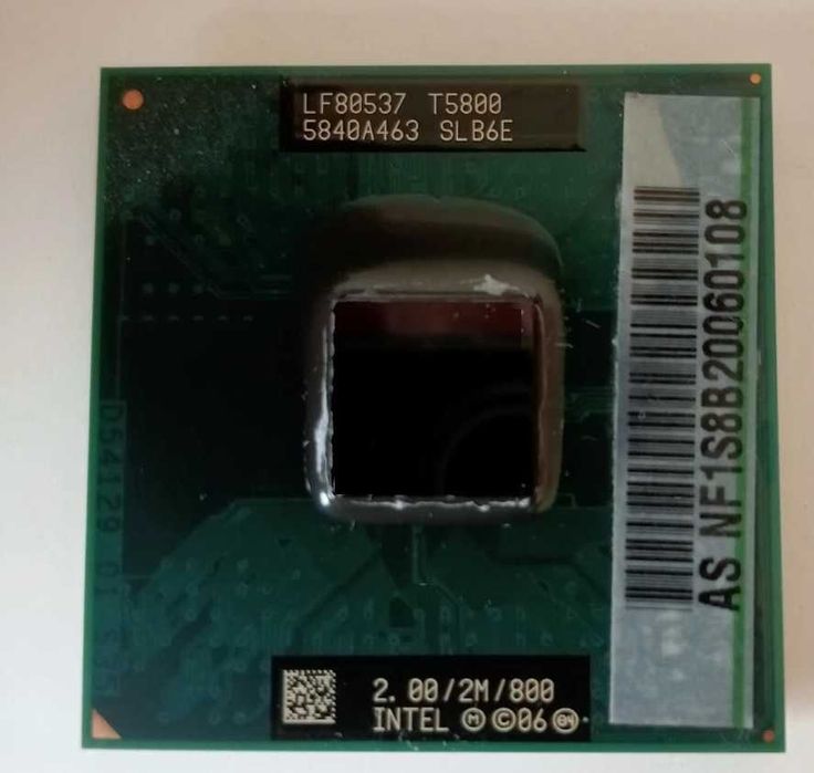 Процесори для ноутбуків Socket P Core 2 Duo T9600, P9600, P9500, T9300, T8100