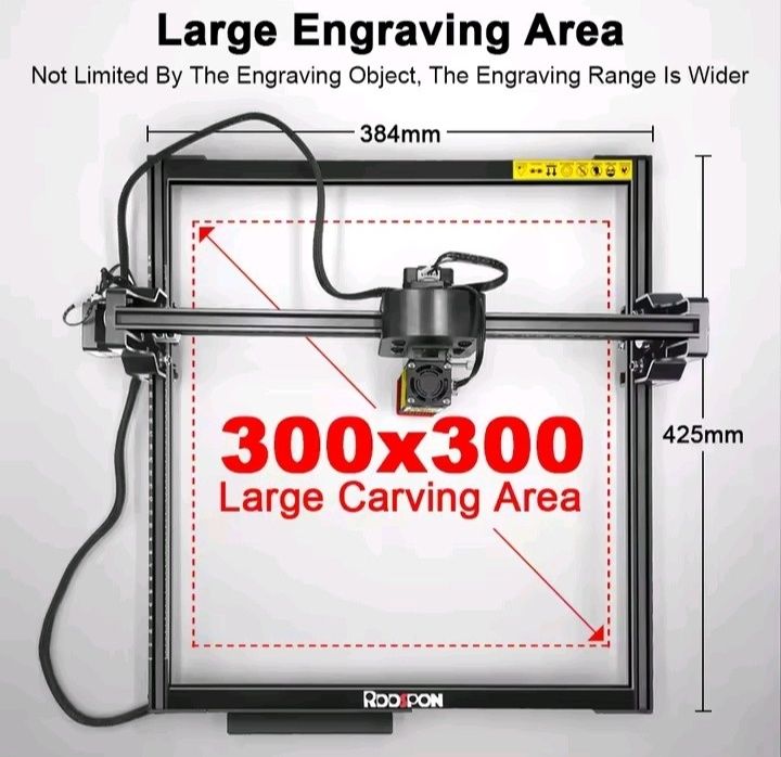 Лазерный гравер 7 ватт rddspon