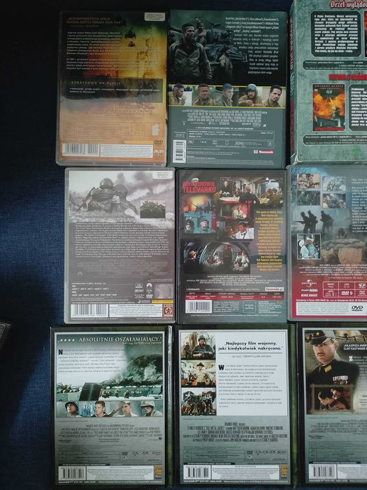 Pakiet filmów wojennych dvd