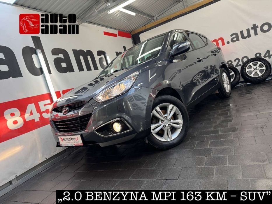 Hyundai ix35 bezwypadkowy duży rodzinny bezpieczny SUV import Szwecja 2 x koła alu