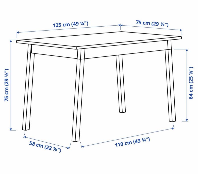 Stół Ikea Pinntorp