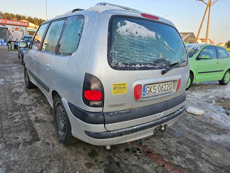 Renault Espace 1999r/opłaty aktualne/2.0benzyna+gaz/140KM/7osobowy/hak