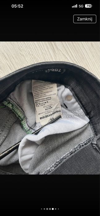 Spodnie meskie Dsquared2
