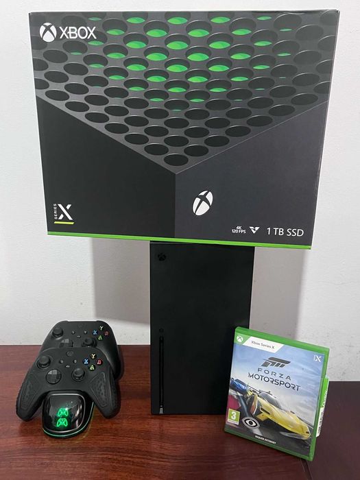Xbox Series X +2 comandos com caixa