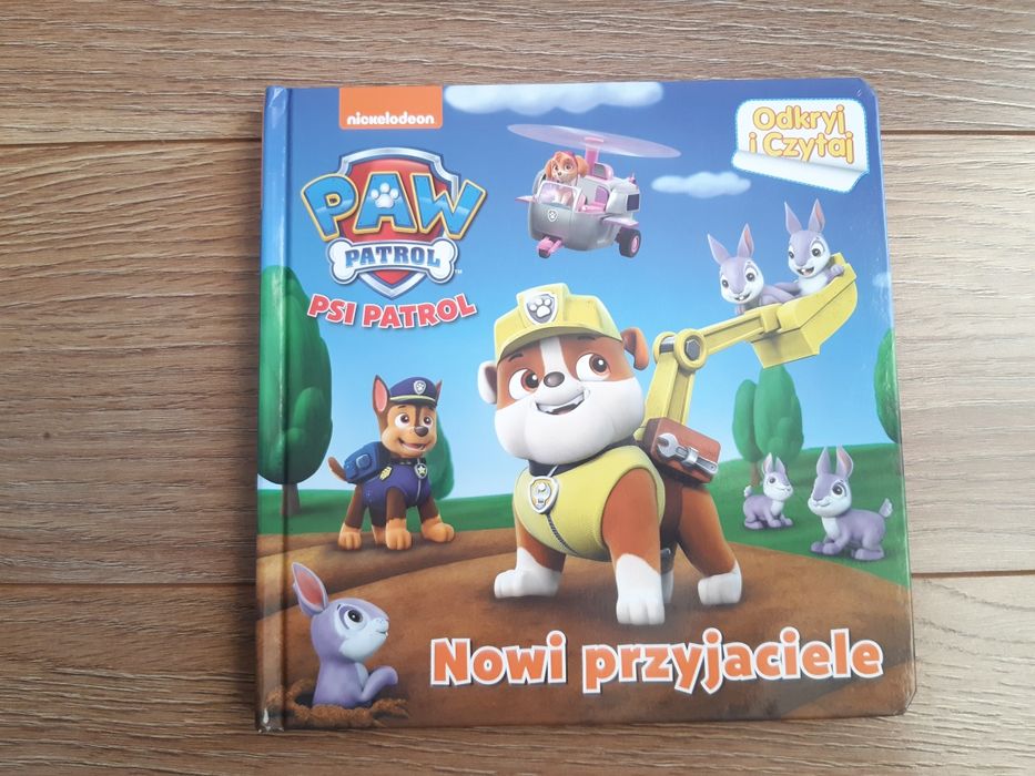 Książeczka dla dzieci Psi Patrol