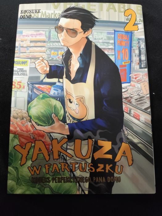 Zestaw 2 książek Yakuza w fartuszku w fartuszku, kodeks perfekcyjnego