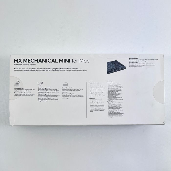 Клавіатура Logitech MX Mechanical Mini Wireless for Mac Space Гарантія