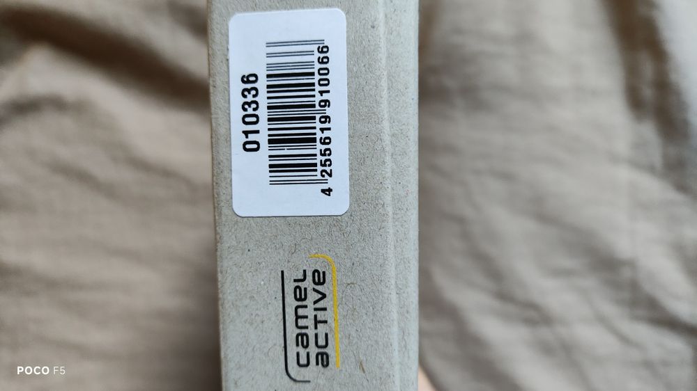 Camel Active Dust brązowy skórzany portfel męski ochrona RFID