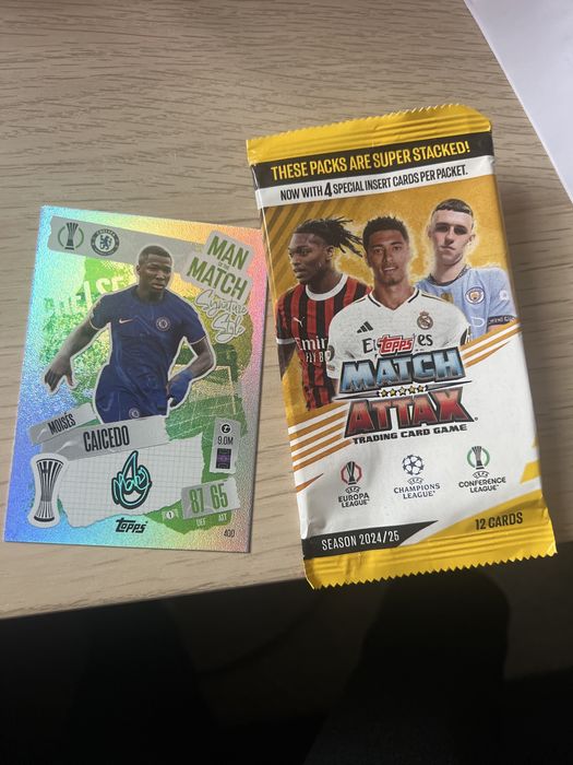 karta match attack Moises Caicedo Chelsa