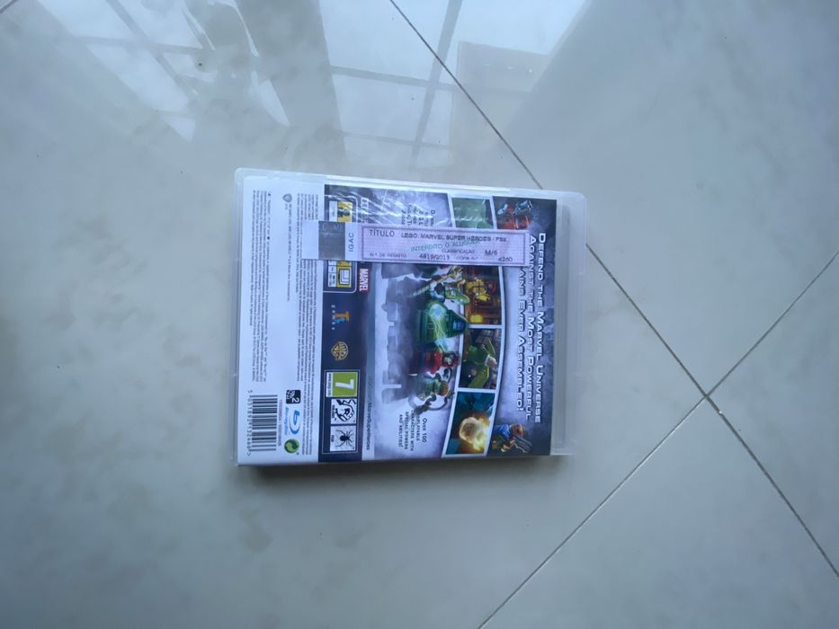 Marvel Super Heroes ps3 jogo
