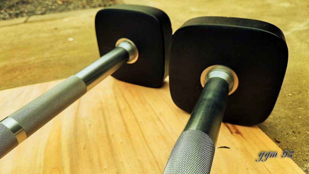 Zestaw 5 sztang przeciw toczeniowych kwadratowych giętych fiolet