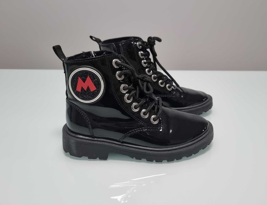 Botas verniz criança