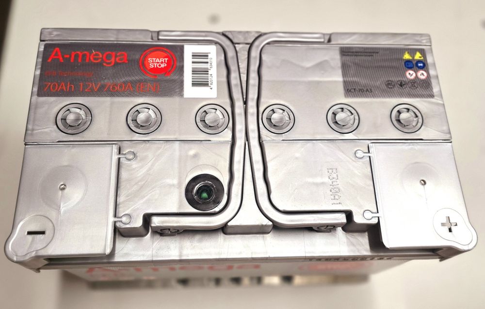 Akumulator AMEGA EFB 12V 70Ah 760A nowy