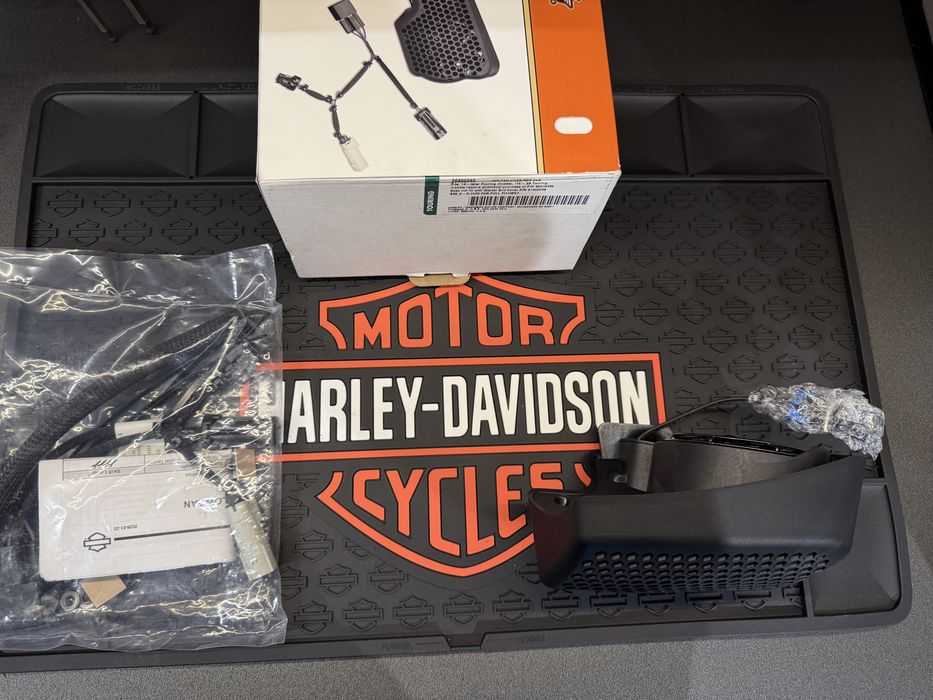 Harley-davidson вентилятор на Street Glide
