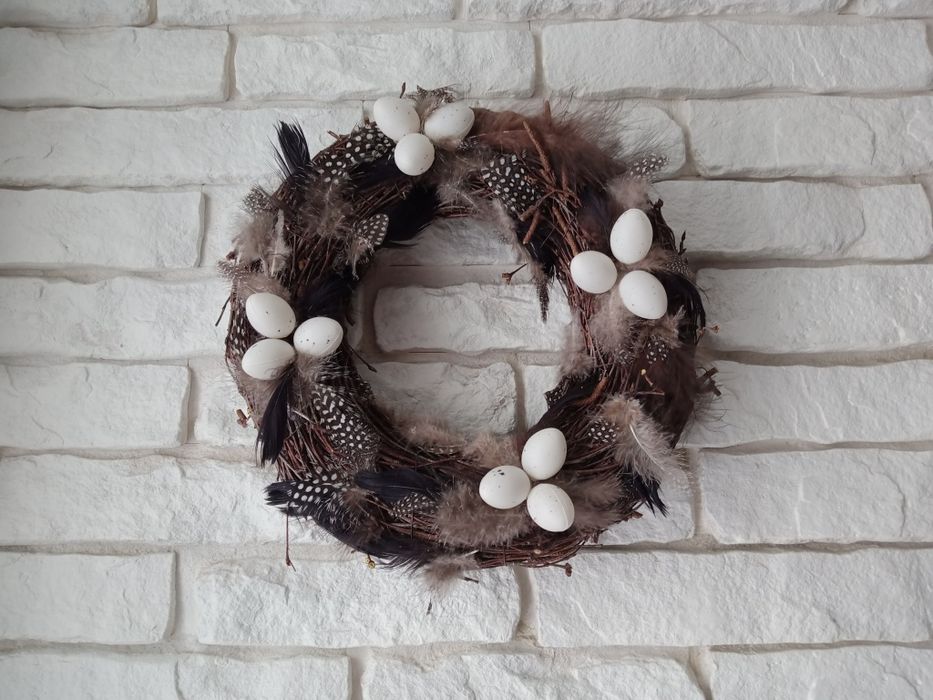 Wianek wielkanocny 28cm