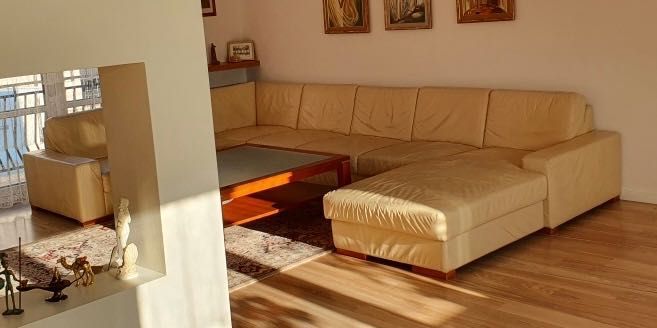 Kanapa skórzana narożnik duża