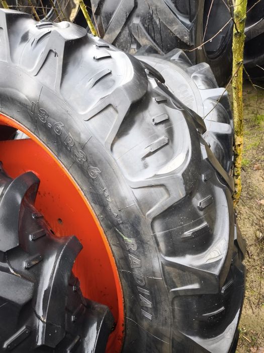 Koła 13.6 R - 36 RADIALNE KLEBER super9 zdrowe para felgi