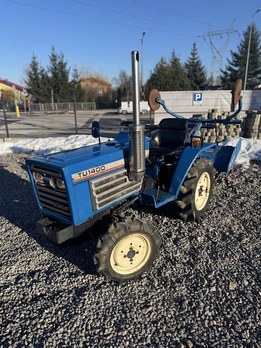 Traktor traktorek ogrodniczy Iseki TU1400 z glebogryzarką | Raty | 4x4