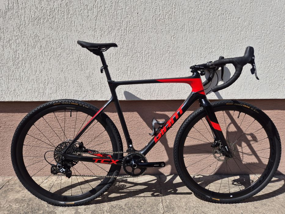 Rower przełajowy / gravel Giant TCX, full carbon, Sram Apex