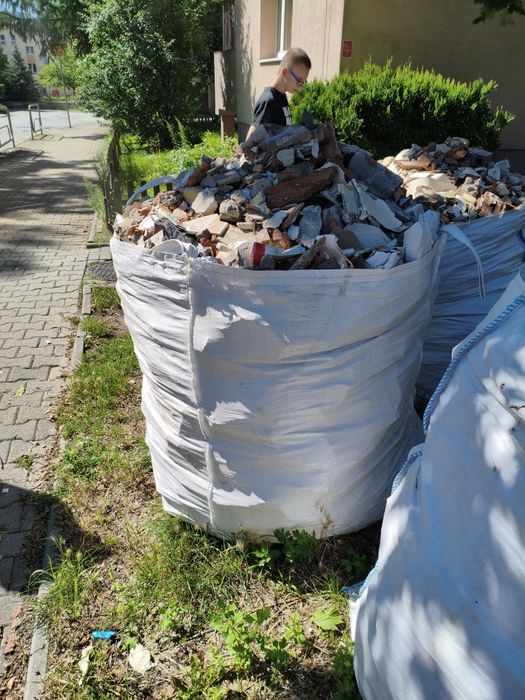 Zamów big bag na gruz HDS odbiór gruzu, wywóz śmieci, worki na gruz