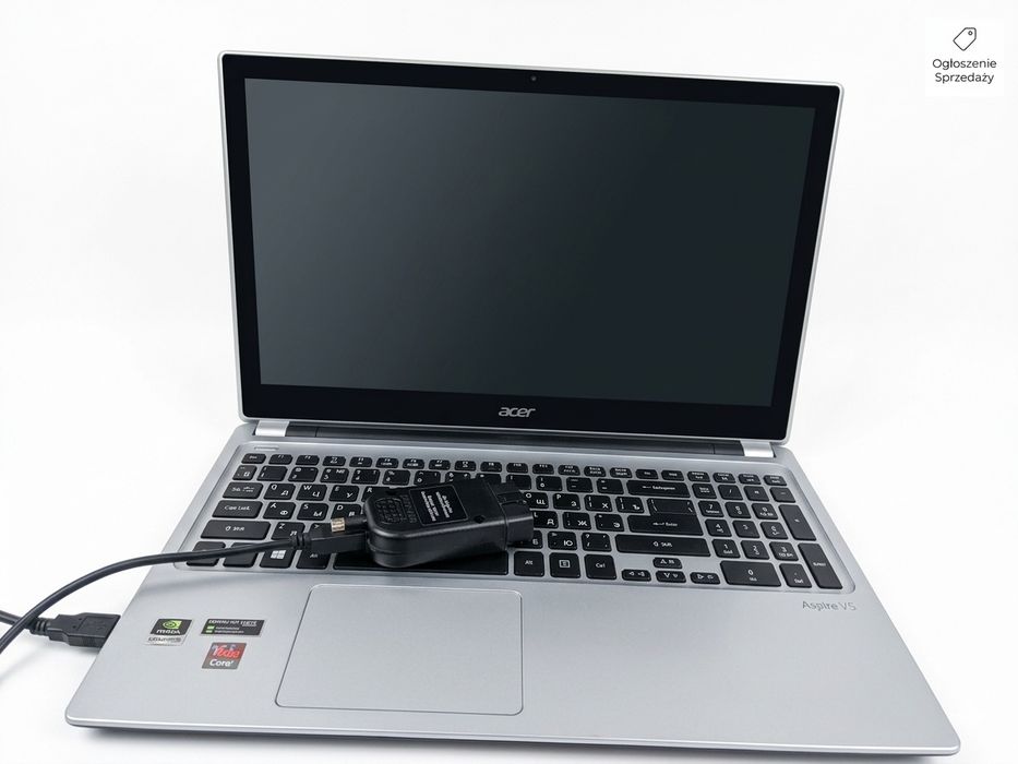 Laptop vcds diagnostyka zestaw