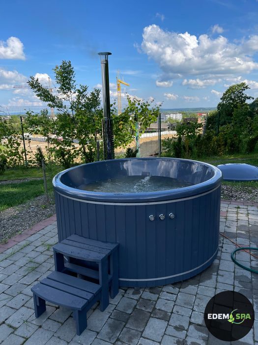 Чан на дровах! Виробник! Спа купель! Купіль з джакузі! Баня офуро!