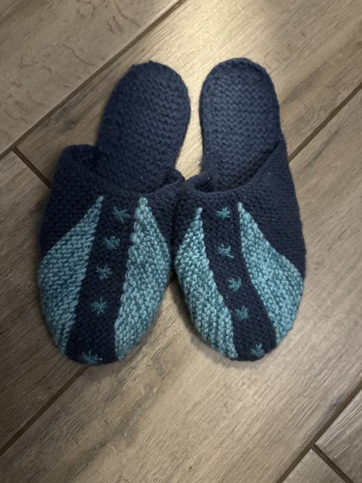 Тапки ручной работы комнатные обувь