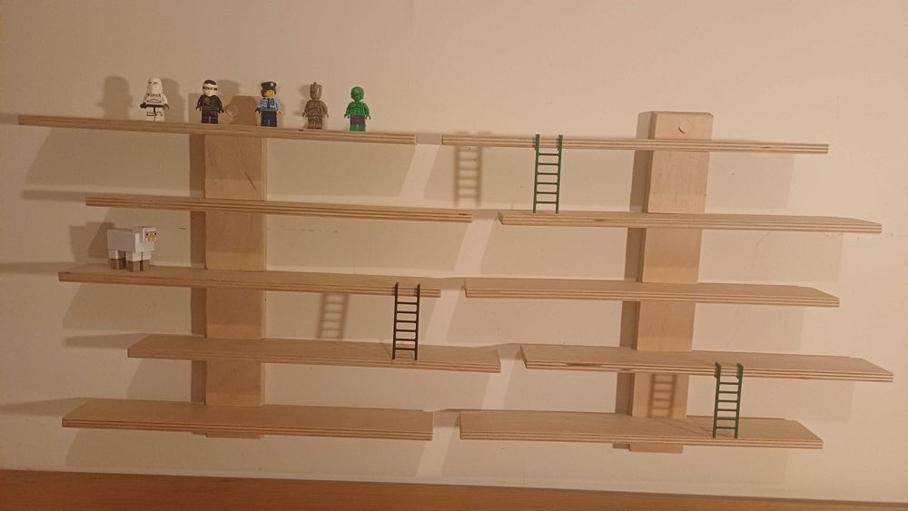Estante parede ikea LUSTIGT