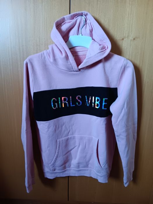 Sweat rosa com capucho