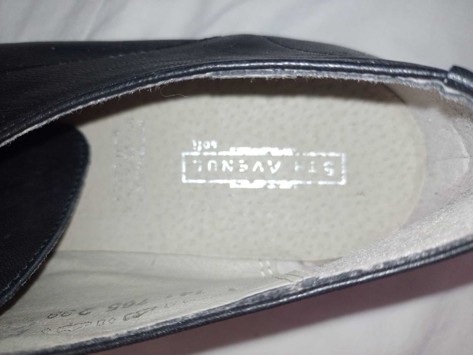 Туфлі шкіра, туфли кожаные 38р. 5th avenue