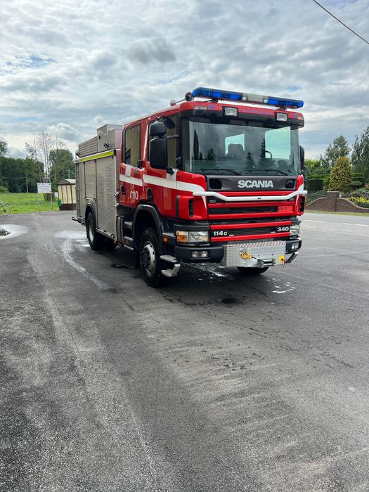 SCANIA 114 4X4 Straż pożarna pożarniczy strażacki