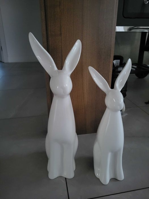 Zające ceramiczne, zając